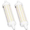 CLAR - R7S LED 118mm Dimmerabile, Lampadina R7S LED 118mm, 15W 6000ºK (Pack 2)
