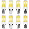 RANBOO Lampadina LED E14 10W Equivalente 50W-100W Lampada Alogena 800LM Bianco Freddo 6000K 220-240V Non Dimmerabile Nessun Sfarfallio, Risparmio Energetico, per Lampadari, Plafoniere e Applique, 8 Pezzi