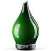 Porseme Diffusore di aromi 150ml,Vetro soffiato a mano,Silenzioso | Umidificatore Ultrasuoni, 7 LED che Cambiano Colore, senza BPA, Diffusore per Ambienti con Timer per casa,yoga (Hulk Green)