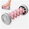 JAPORIA Rullo Massaggiatore Piedi, Massaggio per Gambe e Polpacci (Rosa) | Rilassamento, Facile Da Trasportare, Per Muscoli e Benessere - Casa, Ufficio, Viaggio