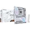 GIGABYTE Scheda madre X870E AORUS PRO X3D ICE AMD AM5 LGA 1718 ATX, supporta processori AMD Ryzen serie 9000/8000/7000, DDR5, fase di alimentazione 18+2+2, 4X M.2, PCIe 5.0, SWIFI, 5GbE, garanzia di 5