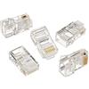 REY 6X Connettore Ethernet RJ45 di rete CAT5 e CAT5E, spina a crimpare