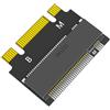 LeHang M.2 NVME M-Key B+M 2230 to 2242 Adattatore di Estensione per ThinkPad X270 X280 T470 T480 L480 T580 serials