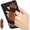 MoKo Cinturino Universale per 6 - 8 E-Reader e Tablet, YT-Marrone | Accessori eReader per 6-8 Kobo/Kindle/Sony Tablet, Cinturino da Mano ad Cinghia Alta Elasticità Nera, Cuir PU de qualité