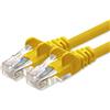 1aTTack.de 1aTTack - Cavo Patch di rete CAT5e UTP con 2 spinotti RJ45 giallo 10 m