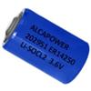 Electron Pila Li-SOCL2 1/2AA ER14250 3,6V 1200mAh 1,2Ah, alta capacità, non ricaricabile, dimensioni 14 × 25 mm, per sensori, allarmi, dispositivi smart, lunga durata, batteria, litio cloruro di tionile