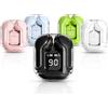 Generico Auricolari Bluetooth 5.3 Wireless con Display LED, Cuffie In Ear con Custodia di Ricarica, Controllo Touch, Microfono ENC per Chiamate, Design Ergonomic (Nero)