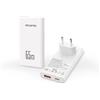 RUIFEI GaN - Caricatore ultra piatto da 65 W, 2 caricabatterie rapido USB-C PD | Notebook compatto per MacBook Air/Pro, Dell XPS, Lenovo ThinkPad, iPhone 17/16, Samsung Galaxy S26, Pixel 10