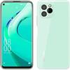 OUKITEL Android 11 Telefono Cellular OUKITEL C21 PRO, Design Completare In Vetro,4GB+64GB,Fotocamera Tripla 21 MP, Smartphone Android 11 Dual SIM,Display HD+ 6,39'',Impronte Digitali Face ID GPS WIFI Verde