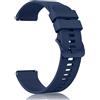 Yisica 20 mm Cinturino compatibile con Garmin Venu Sq 2/Venu/Venu Sq/Venu Sq 2 Music/Venu 2 Plus/Vivoactive 5/3, Classic Silicone Cinturino per Forerunner 645/245