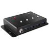 Lindy Hub metallico USB 3.0 a 4 porte