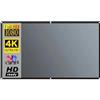 QZCX Schermo di proiezione, Schermo for proiettore in metallo anti-luce, tessuto riflettente in(84 inch)