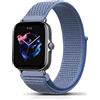 PaceBid 20mm Nylon Cinturino per Amazfit Active 2/3 Premium/Cheetah 2 Pro | per Amazfit GTR Mini,GTS 4/4 Mini/GTS 3/2,Bip 3/3 Pro/Bip S,T-Rex 3 Pro 44mm, Sport Nylon Cinturino Ricambio
