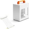 SGPC K39 5L Mini ITX Case, SFF portatile Gaming Chassis,Bianco PCIe 3.0 Edition