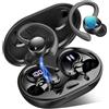Matast 2026 Cuffie Bluetooth 5.4 Sport, Auricolari Bluetooth con 6D Bass Stereo, IP7 Impermeabile Cuffie Senza Fili