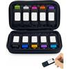 BTACGWP 1 pezzo Custodia Organizer per 10 Chiavette USB/Flash Drive (Nero)