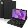WENMILY Cover con tastiera per Lenovo Idea Tab 11 2025 TB-336ZU/TB-336FU | Tastiera Bluetooth magnetica rimovibile ultrasottile, QWERTY italiana, con portapenna, custodia protettiva, Nero