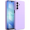 Nevecover Cover per Samsung Galaxy A27 5G con Vetro Temperato,Viola | Silicone TPU Custodia 360 Antiurtfio Gradi Traslucida Posteriore Sottile Antiurto Protettiva Case
