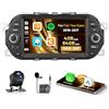 Roinvou 4+64G Android 15 Autoradio per Fiat Tipo Egea 2015-2017 CarPlay Android Auto, 7 Pollici IPS Touch Screen WI-FI GPS Bluetooth 32EQ FM/RDS SWC Telecamera Posteriore