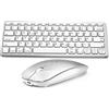 LEAPEST DE Layout Tastiera Mouse Set Senza Fili Tastiera Bluetooth con Mouse per Tablet/iPad/Laptop/Phone, Compatta con iOS/Android/Windows Computer Integrated Machine