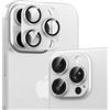 AHASTYLE per iPhone 16 Pro/iPhone 16 Pro Max protezione dell'obiettivo | 1:1 Perfect Fit, copertura per fotocamera in vetro temperato con telaio in metallo, tutto in uno smerigliato