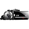 NGDVJEXPHUKS Videocamera, 2 PCS Videocamera Webcam Zoom digitale Fotocamera Touch Screen da 3,0 pollici Visione notturna Video