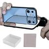 Generisch Clip per fotocamera posteriore per telefono cellulare, clip per fotocamera | Set di specchietti per selfie, per attività all'aperto, viaggi, campeggio, studio, selfie, fotografia