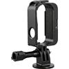 Masreoi Release Camera Cage Telaio Protettivo con Adattatore 2 Rebbi | L'alloggiamento della fotocamera durevole assicura la presa per la creazione di contenuti sociali Vlog Supporta più