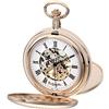 Eichmüller Since 1950 - Orologio da tasca meccanico a carica manuale, con catena inclusa