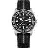 watchdives Orologio subacqueo EXD in titanio da 40 mm, movimento al quarzo giapponese VH31, vetro zaffiro, orologio da polso analogico luminescente resistente all'acqua da uomo