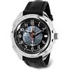 VOSTOK | Komandirskie 211831 Submarine Сaptain Orologio da polso meccanico 40mm | WR 20m | Orologio meccanico quadrante nero blu | Punti luminosi
