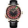 P PINDUER Orologio da roulette da uomo, 1,8 pollici, orologio automatico da uomo, con meccanismo giapponese NH35, 5 ATM, impermeabile, automatico, design roulette