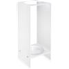 Iplex Design iPLEX - Madison Portaombrelli in plexiglass Bianco Pieno Dim. 64x26x25 cm Made in Italy - Arredamento casa Ingresso Ufficio di