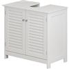 Vicco Mobile sottolavabo per bagno Riad, Bianco, 60 x 58 cm