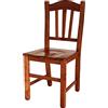 SISA srl, Sedie Sala Da Pranzo, Sedie Cucina Legno, Arredamento Casa, Modello Silvana, Colore Ciliegio, 45x43x95 cm, Sedie Legno Massello, Made in Italy, MINIMO ORDINE 2 PEZZI