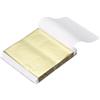QUARKZMAN 200 Fogli di Foglia Oro Finta 8.5cm X 9.5cm Champagne Argento | Carta Metallizzata, Per Artigianato Cornici Unghie E Decorazioni Fai Da Te
