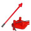 GENERIC Piegatrice Manuale Per Barre Darmatura Con Impugnatura Antiscivolo, Leva In Acciaio Resistente Per Barre Da 5/8 Di Pollice, Utensile Portatile Azionabile Manualmente Con Testa Reversibile Per
