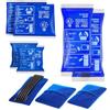 Boston Tech REMEDY - Borsa gel caldo e freddo riutilizzabile con fascia di compressione, include fodera in tessuto, ideale per dolori e lesioni (Set da 6)