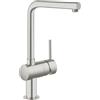 Grohe Minta rubinetto da cucina, orientabile, 31375DC0, Minta supersteel [Rubinetteria da Cucina > Rubinetti da Cucina]