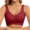 Fittingirls Reggiseno Sportivo Donna - Microfibra Senza Ferretto Seamless, Sostegno Forte per Yoga e Ginnastica, Comfy per Uso Attivo e Quotidiano
