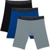 Fruit of The Loom Men's Breathable Lightweight Micro-Mesh Long Leg Boxer Brief, Assorted, X-Large