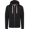 Charles Wilson Felpa Original da Uomo con Cappuccio in Misto Cotone con Zip