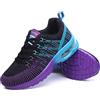 Wdfnexalai Scarpe da corsa da donna con cuscino d'aria in rete per atletica, escursionismo, tennis, comode, leggere, con suola stringata