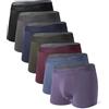 DAVID ARCHY Slip Boxer Uomo Modal con Patta Marsupio Separato Microfibra Multipack Mutande Funzione Doppie Tasche Intimo