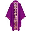 Generico Chiesa Sacerdoti Solido Casula Paramenti Abbigliamento Sacerdotale Tunica Clericale per Halloween Abbigliamento Gotico per Battesimo Chiesa Uomo Donna Medievale Robe Arabo