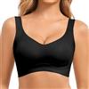 Fittingirls Reggiseno Push Up Invisibile Donna - Senza Ferretto e Cuciture, Sostegno Alto per Seno Grande e Cadente, Taglie Forti Imbottito Shapea