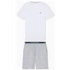 Emporio Armani T-Shirt+Shorts Pyjama Set di Pigiama Uomo (Pacco da 1)