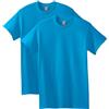 Gildan Gildan T-Shirt da Uomo in Cotone Pesante, Stile G5000, Confezione da 2 Camicia Uomo (Pacco da 2)