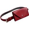 Alipis Mini Borsa a Tracolla per Telefono Donna in PU, Marsupio Rosso