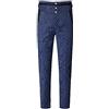 Generic Pantaloni medievali da uomo, stile vintage, gotico, aristocratico, ricamato, broccato, steampunk, vittoriano, Halloween, cosplay, pantaloni dritti, aderenti, da marinaio